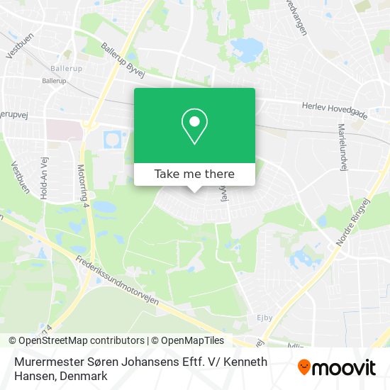 Murermester Søren Johansens Eftf. V/ Kenneth Hansen map