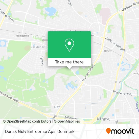 Dansk Gulv Entreprise Aps map