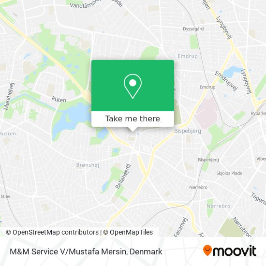 M&M Service V/Mustafa Mersin map