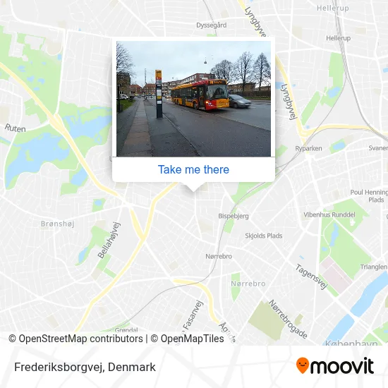 Frederiksborgvej map