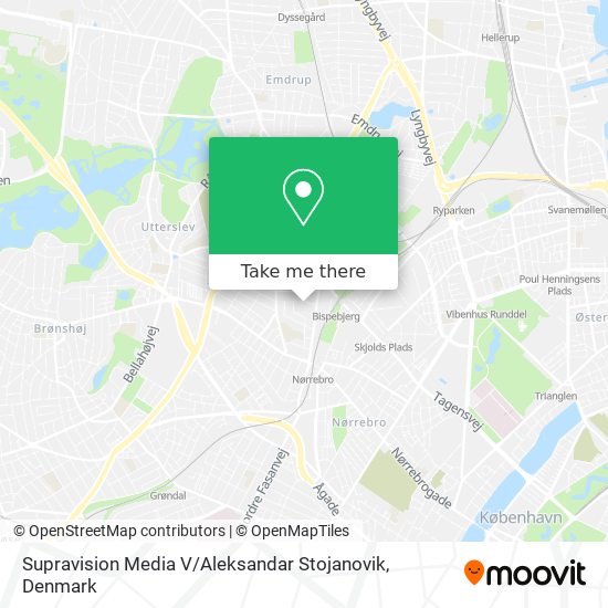 Supravision Media V / Aleksandar Stojanovik map