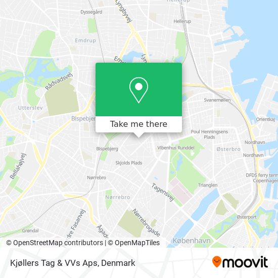 Kjøllers Tag & VVs Aps map