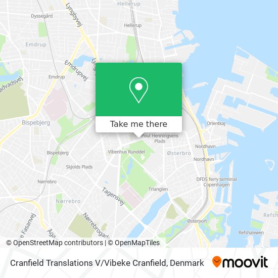 Cranfield Translations V / Vibeke Cranfield map