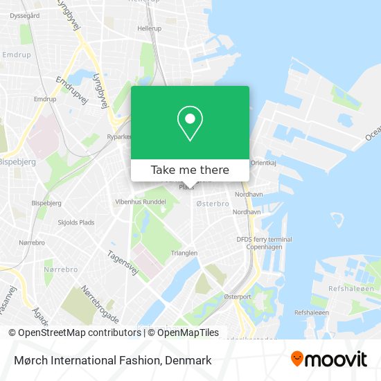 Mørch International Fashion map