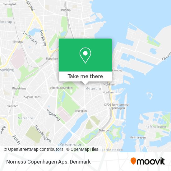 Nomess Copenhagen Aps map