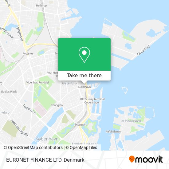 EURONET FINANCE LTD map