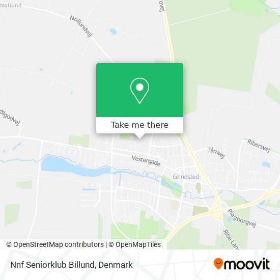 Nnf Seniorklub Billund map