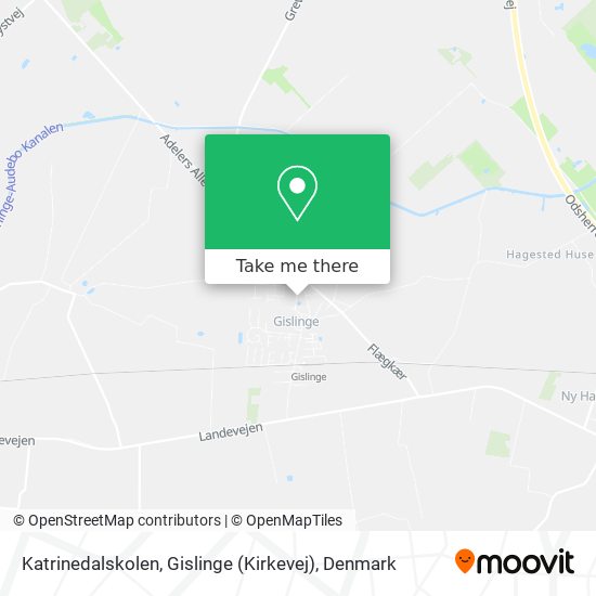 Katrinedalskolen, Gislinge (Kirkevej) map