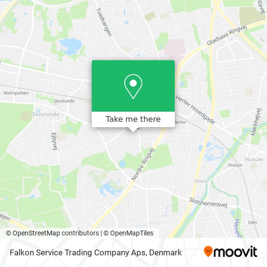 Falkon Service Trading Company Aps map