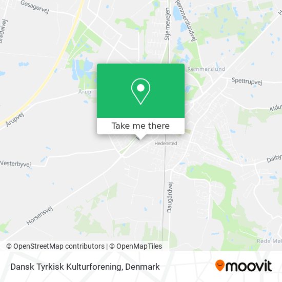 Dansk Tyrkisk Kulturforening map