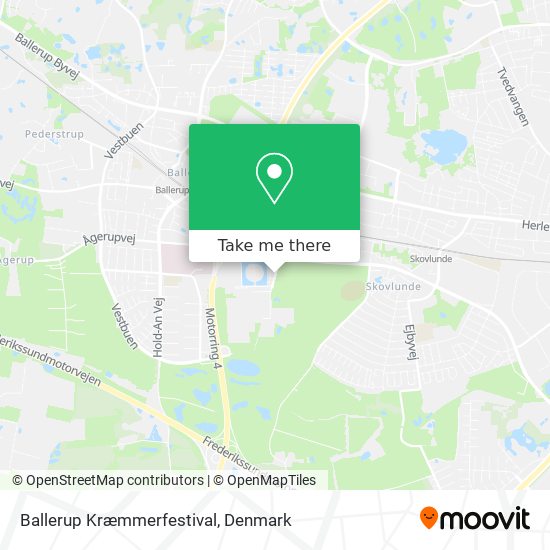 Ballerup Kræmmerfestival map