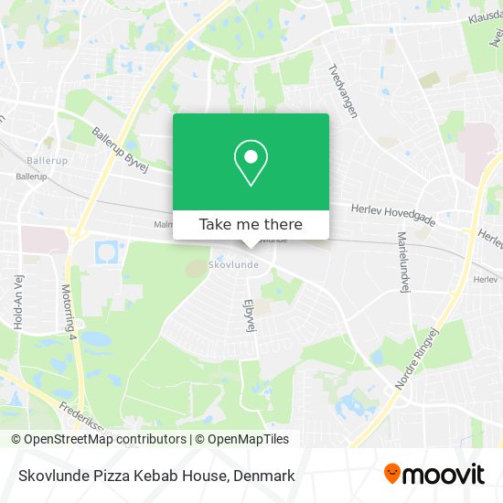 Skovlunde Pizza Kebab House map