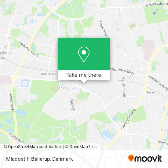 Mladost If Ballerup map