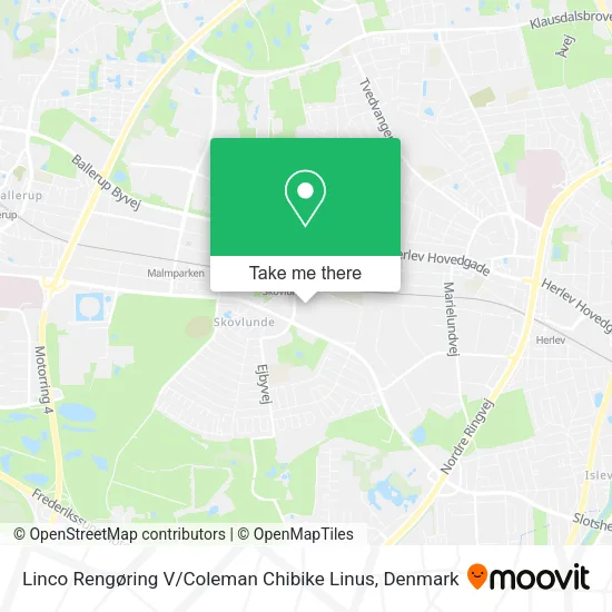 Linco Rengøring V / Coleman Chibike Linus map