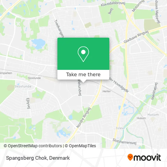 Spangsberg Chok map