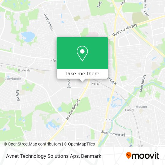 Avnet Technology Solutions Aps map
