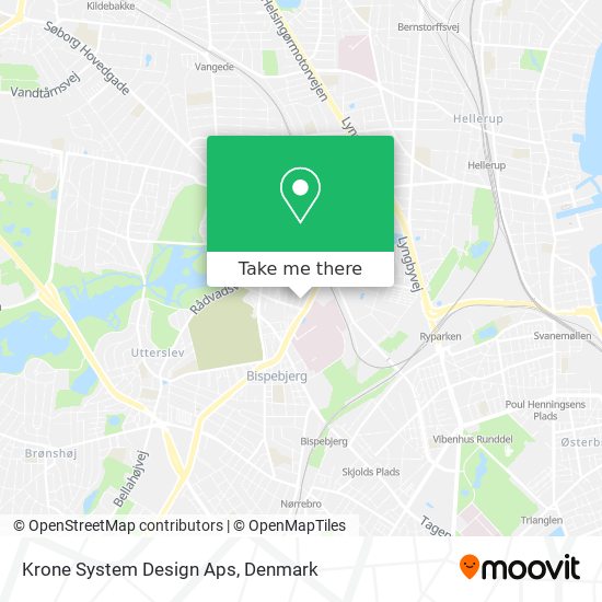 Krone System Design Aps map