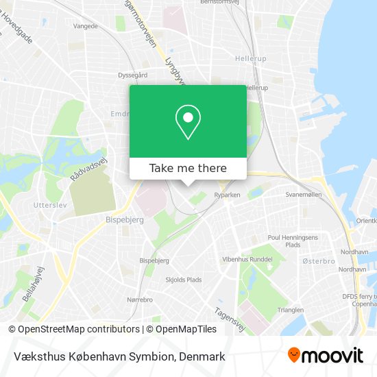 Væksthus København Symbion map