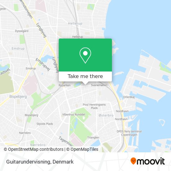 Guitarundervisning map