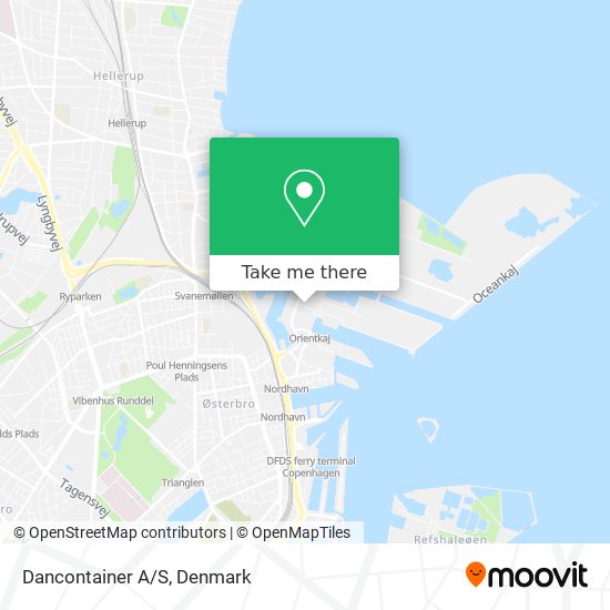 Dancontainer A/S map