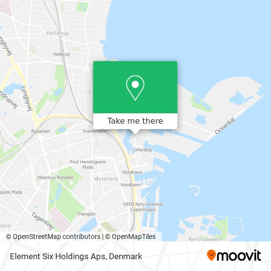 Element Six Holdings Aps map