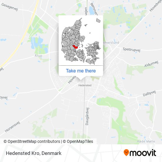 Hedensted Kro map