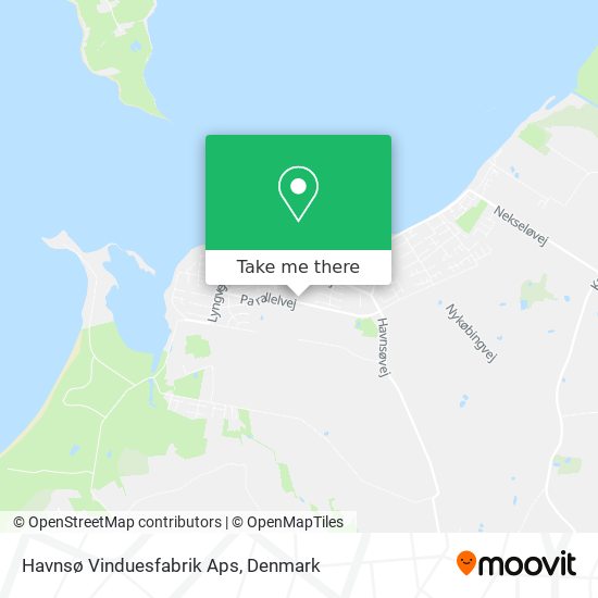 Havnsø Vinduesfabrik Aps map