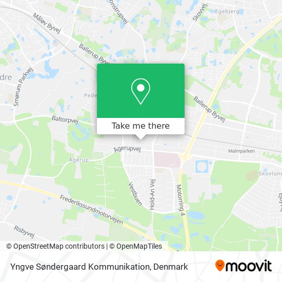 Yngve Søndergaard Kommunikation map