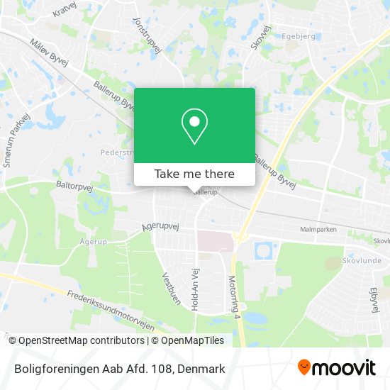 Boligforeningen Aab Afd. 108 map