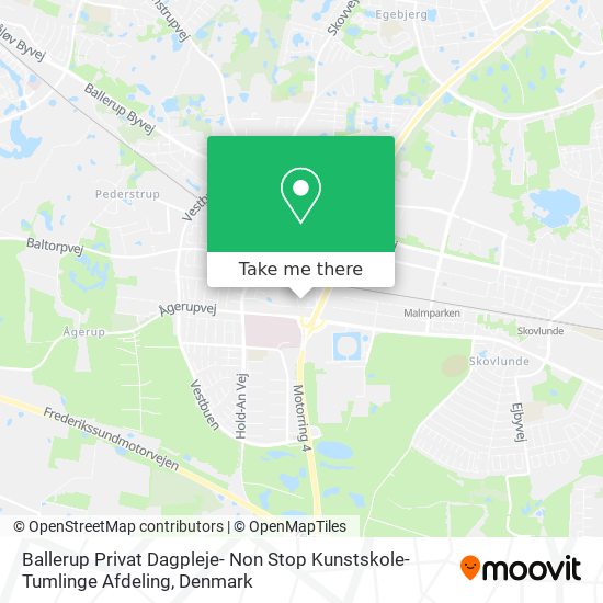 Ballerup Privat Dagpleje- Non Stop Kunstskole- Tumlinge Afdeling map