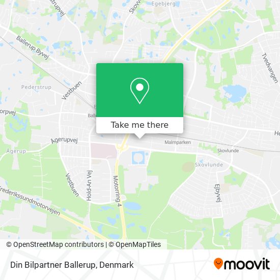 Din Bilpartner Ballerup map