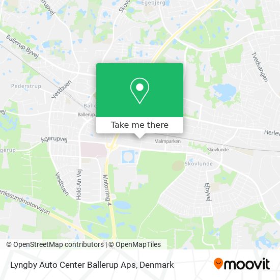 Lyngby Auto Center Ballerup Aps map