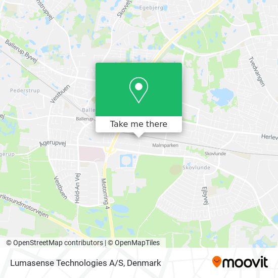 Lumasense Technologies A/S map