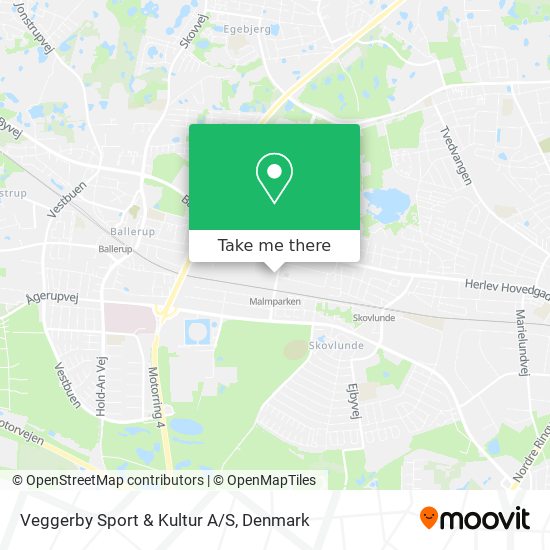Veggerby Sport & Kultur A/S map