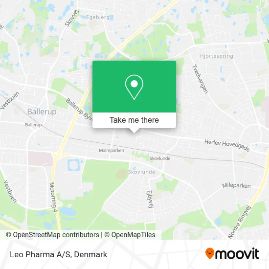 Leo Pharma A/S map