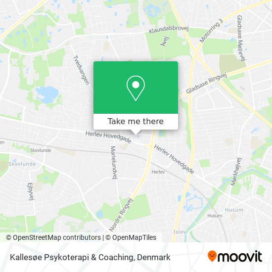 Kallesøe Psykoterapi & Coaching map