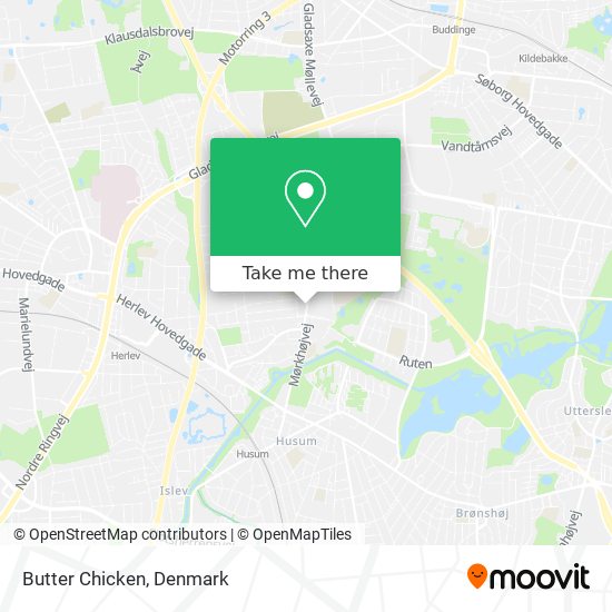 Butter Chicken map