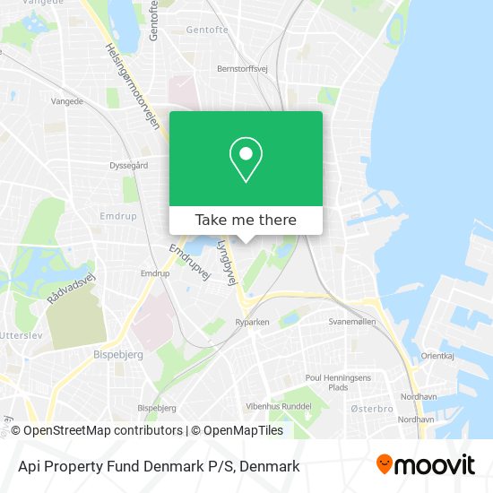 Api Property Fund Denmark P/S map