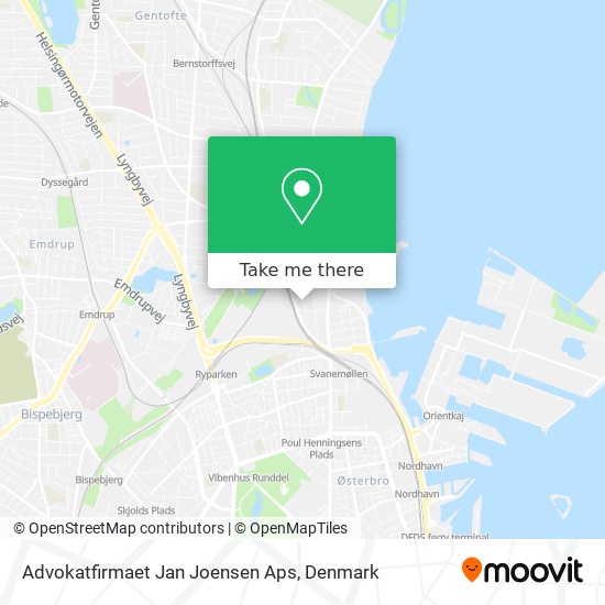 Advokatfirmaet Jan Joensen Aps map