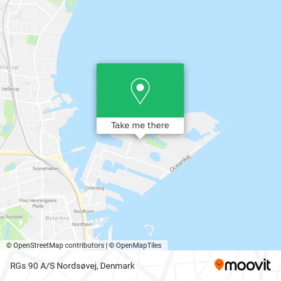 RGs 90 A/S Nordsøvej map