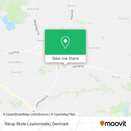 Rårup Skole (Juelsminde) map