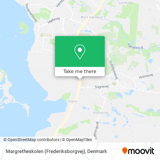 Margretheskolen (Frederiksborgvej) map