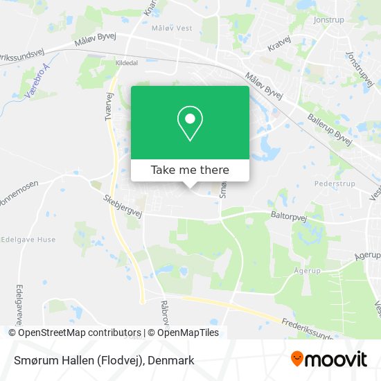Smørum Hallen (Flodvej) map
