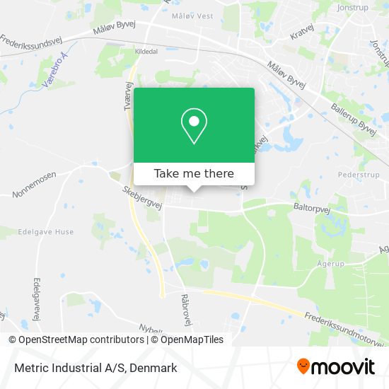 Metric Industrial A/S map