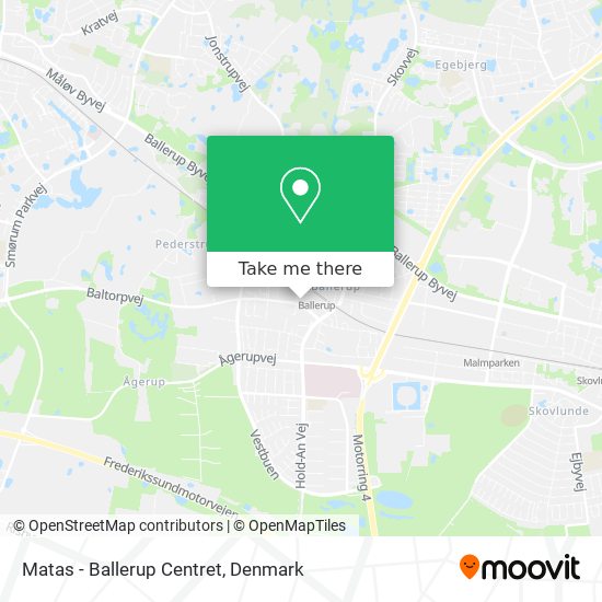 Matas - Ballerup Centret map