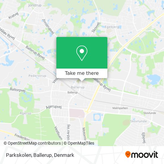 Parkskolen, Ballerup map