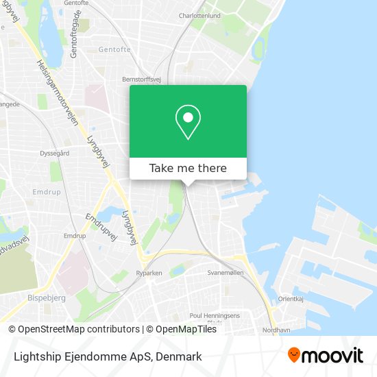 Lightship Ejendomme ApS map