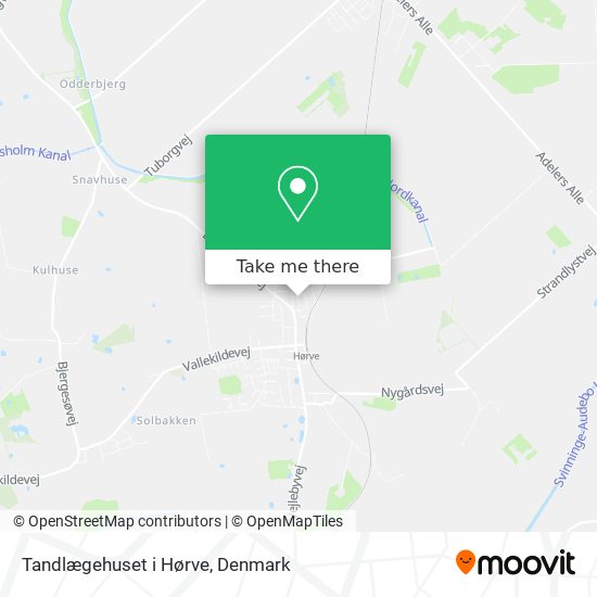 Tandlægehuset i Hørve map
