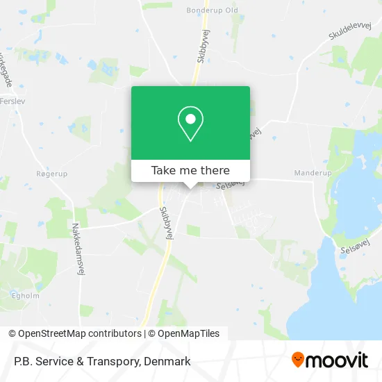 P.B. Service & Transpory map