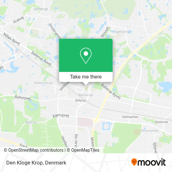 Den Kloge Krop map